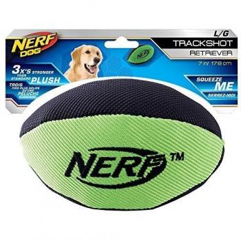 Juguete NERF TRACKSHOT SQUAAKER. PELOTA RUGBY