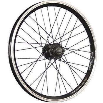 Rueda trasera de bicicleta de 20 pulgadas GrÃ¼nert Dynamic4 6 Disc 5 negro