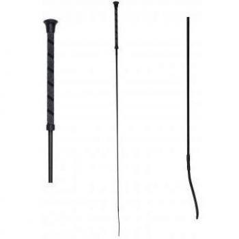 Fusta de Doma Antideslizante Negra 100 cm
