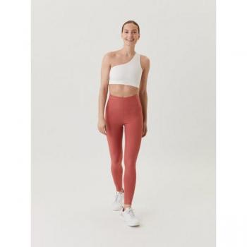 Borg High Waist Shine Tights - Pink, XL