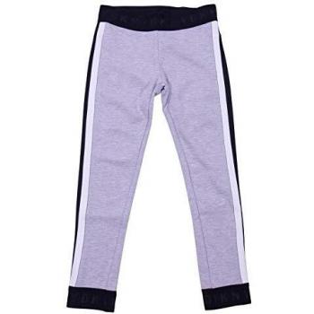 DKNY Bambina Leggings grigi in Jersey Mod. D34934A32T 16A