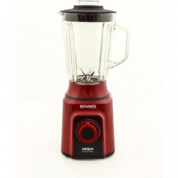 Batidora Americana de vaso de cristal fundido termo resistente y 4 cuchillas 3D. Batimatic Turbo 500