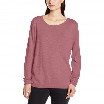 Vero Moda Vmcare Structure LS O-Neck Blouse Noos, suéter Mujer, Rosa