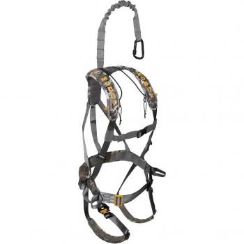 Muddy MUD-MSH500 Ambush Safety Harness - Optifade Elevated II Camo, Standard Quick Release Buckles, One Size, 300lb Rating