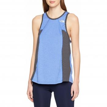 The North Face Ambition Camiseta sin Mangas para Mujer, Dazzling Blue Heather, S
