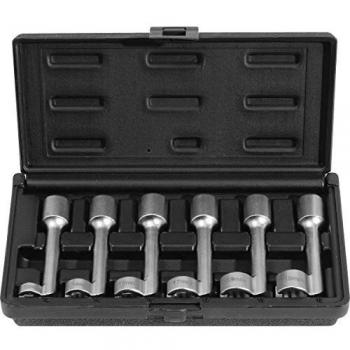 Juego de llaves de anillo abiertas y vasos KS TOOLS 913.1210, 1/2', 6 piezas