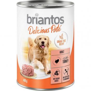 Briantos Delicious Paté 24 x 400 g - Pescado y guisantes