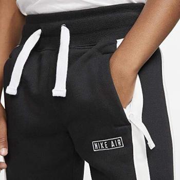 NIKE B Air Pant Sport Trousers, Niños, Black/White/Black/White, XL