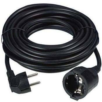REV Ritter - Alargador de cables, 3 m, color negro