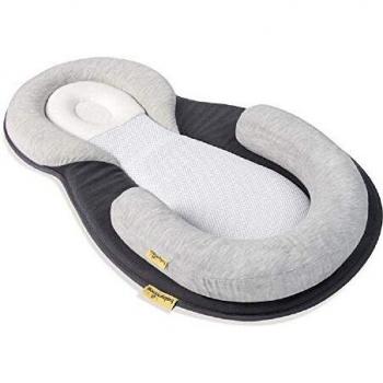 Babymoov Cosydream - Cojín Ergonómico para Bebé, Color Gris