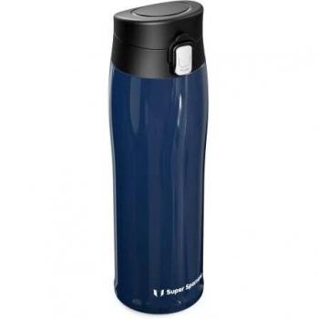 Super Sparrow Botella Agua Acero Inoxidable 18/10 - Botella Termica Ultraligero - 750ml - Termo Sin BPA, Botella Agua Niños, para Deporte, Viaje, Escuela, Exterior, Oficina, Hogar