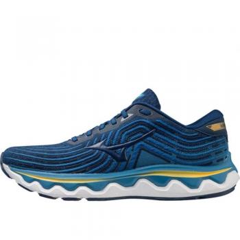 Mizuno Wave Horizon 6 Men's Running Shoes - Blue, Size: 9 1/2 US