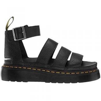 Dr. Martens Women's Black Flat Sandals, Size 6.5 UK / 9.5 US