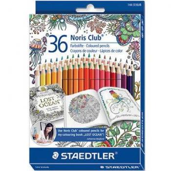 Lápices de colores Staedtler Noris Club 36 colores 144 D36JB