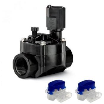 Electroválvula de Riego Rain Bird 100-HV 1 Rosca Hembra 24V con Conectores Estancos