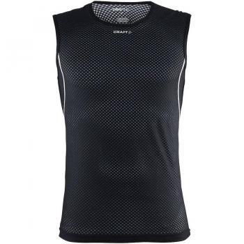Camiseta interior Craft Cool Mesh Superlight sin mangas negro oscuro - L