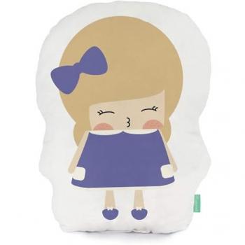 Cojín Soñador 40x30 cm, Forma Multi, 100% Algodón, Calidad de 150 TC, Fabricado en España