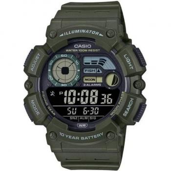 Casio Men's 100M Digital Quartz Watch with Resin Strap WS-1500H-3BV