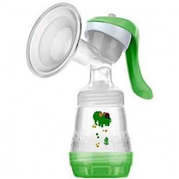 MAM Manual Breast Pump with Easy Start Anti-Colic Bottle, Efficient and Hygienic Design