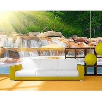 Apalis Fotomural Adhesivo Waterfall Clearance, Dimensione:270cm x 288cm