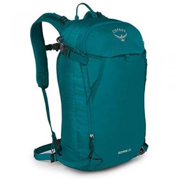 Mochila Osprey Sopris 20L Verde Oscuro Mujer - Rucksack Técnico Ligero para Esquí y Actividades al Aire Libre