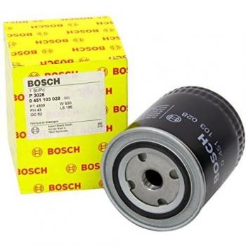 Filtro de aceite Bosch 0 451 103 028 para vehículos Lancia y Fendt, rosca de 3/4 - 16 UNF