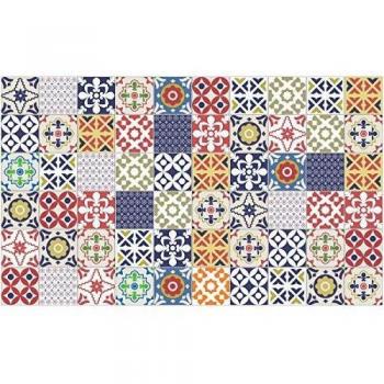 Ambiance-Live col-RV-0294_10x10cm Pegatinas de Pared, Multicolor, 10x10