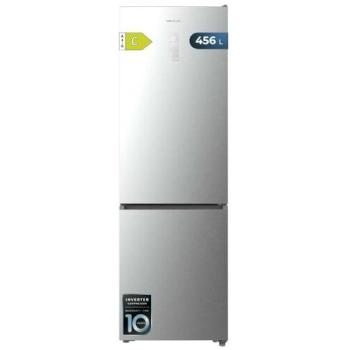 Frigorífico Combi Cecotec Bolero CoolMarket 456L Inox Clase C No Frost 201cm Multi AirFlow VIP Tech