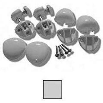 Kit de rodamientos con soportes King R Cromados Novellini