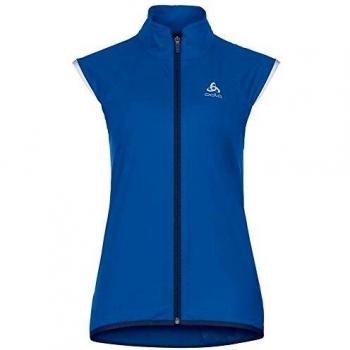 Odlo Zeroweight Logic Chaleco, Mujer, Azul