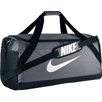 Nike Nk Brsla L Duff Bolsa de Deporte, Hombre, Gris