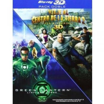 Viaje Al Centro De La Tierra 2 + Green Lantern [Blu-ray]