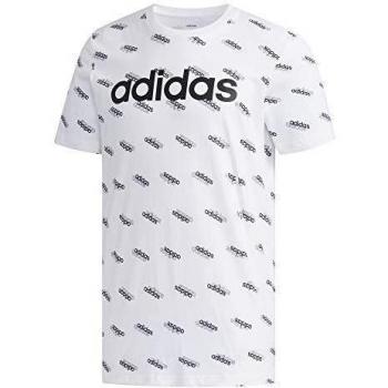 adidas M FAV tee Camiseta de Manga Corta, Hombre, White/Black, 2XL