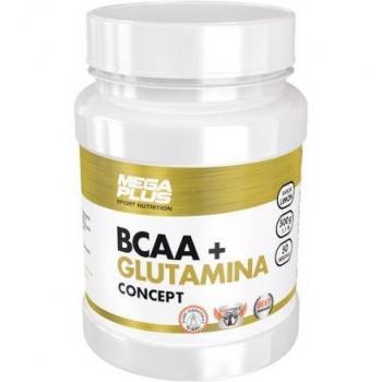 Mega Plus BCAA+Glutamina Tropical 500g