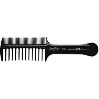 Peine con mango Hercules Sägemann modelo 7370 - 2 en 1, cuidado del cabello unisex