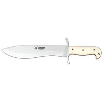 Cuchillo de supervivencia Cudeman 149-B FAB artillero con mango micarta y funda hoja de 25 cm