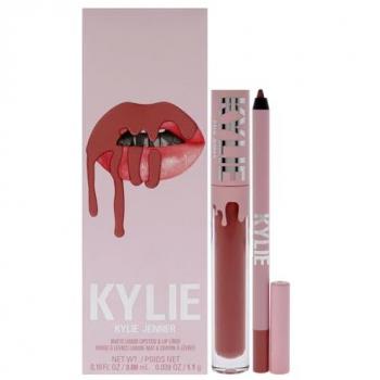 Kylie Cosmetics Matte Lip Kit 301 Angel - Unisex Liquid Lipstick & Lip Liner Set (4.25g)