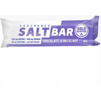 Gold Nutrition Endurance Salt Bar 40g Sabor Chocolate-Avellana