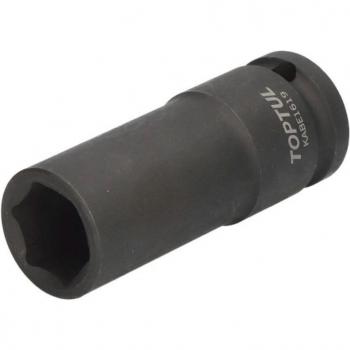 Vaso de impacto TOPTUL 1/2 pulgadas 19 mm 6 caras largo
