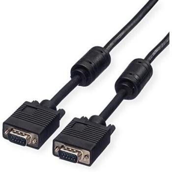 ROLINE Cable VGA HD15 ST - ST con núcleo de ferrita, 6 m