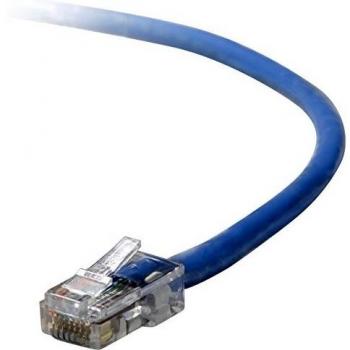 Belkin UTP CAT5e 0.5m networking cable UUTP UTP Blue