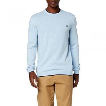 Oxbow Peroni - Jersey para Hombre, Hombre, Jersey Esencial de Cuello Redondo, OXV915385, Azur Chiné, XXL