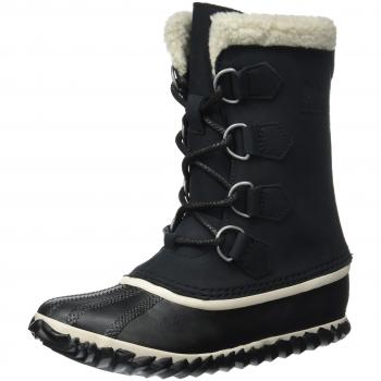Sorel Caribou Slim, Botas de Nieve para Mujer, Negro