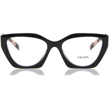 Prada PR 09YVF Asian Fit 21B1O1 Gafas Recetadas para Mujer Negras