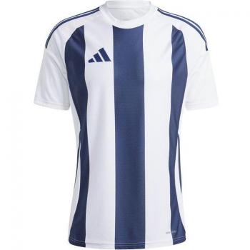 Camiseta adidas Manga Corta Striped 24 Blanco