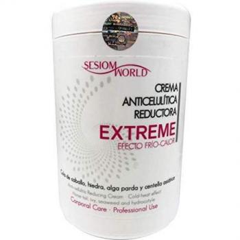 CREMA EXTREME ANTICELULITICA REDUCTORA Efecto Frío-Calor sesiomworld 1 kilo