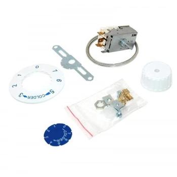 Termostato Universal RANCO VT-9 para Frigorífico | Capilar 1200 mm | Compatible con Neveras Combi | Control de Frío y Desescarche Automático