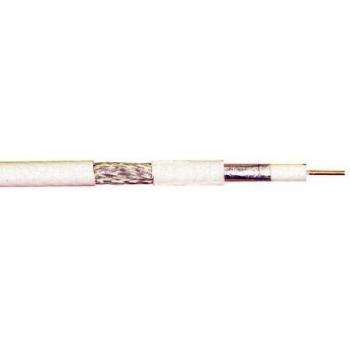 Cable USB de carga y sincronización USB A macho - macho Lightning de 8 pines de 0,10 m en color blanco
