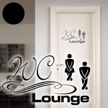 'A003 para puerta de pared/WC Lounge 30 cm x 17 cm