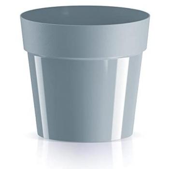 Maceta CUBE BASIC de Alta Calidad - 109x109x100 mm - Gris Claro